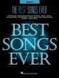 The Best Songs Ever Guitar and Fretted sheet music cover